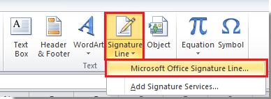 Hướng dẫn cách thêm một chữ ký số (digital signature) trong Excel